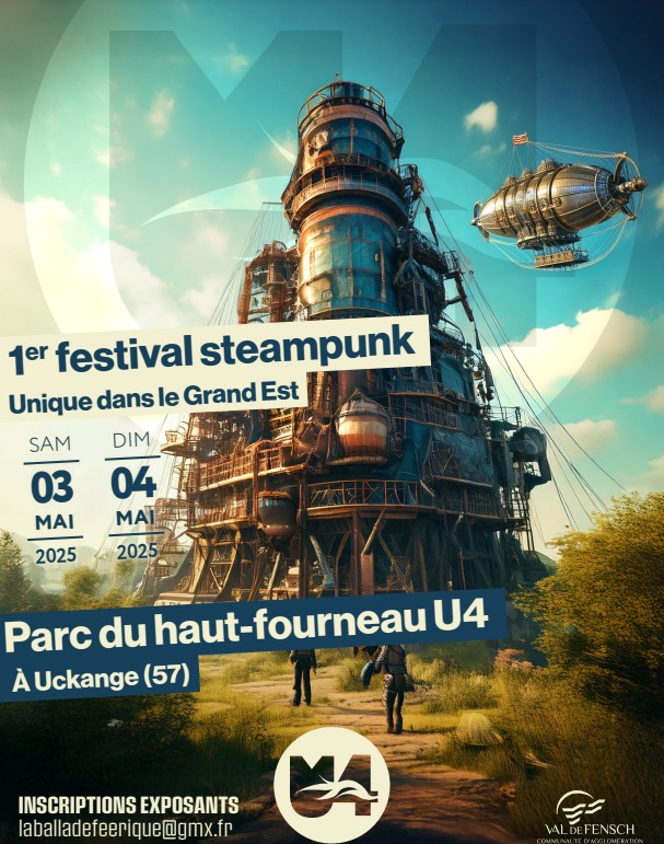 Un nouveau festival de Steampunk : U4 Steam